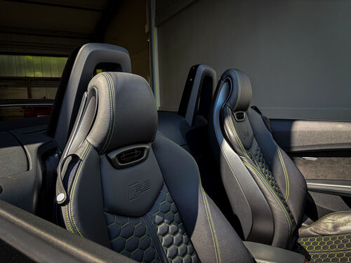 Audi TT RS Interieur nach der Innenraumaufbereitung